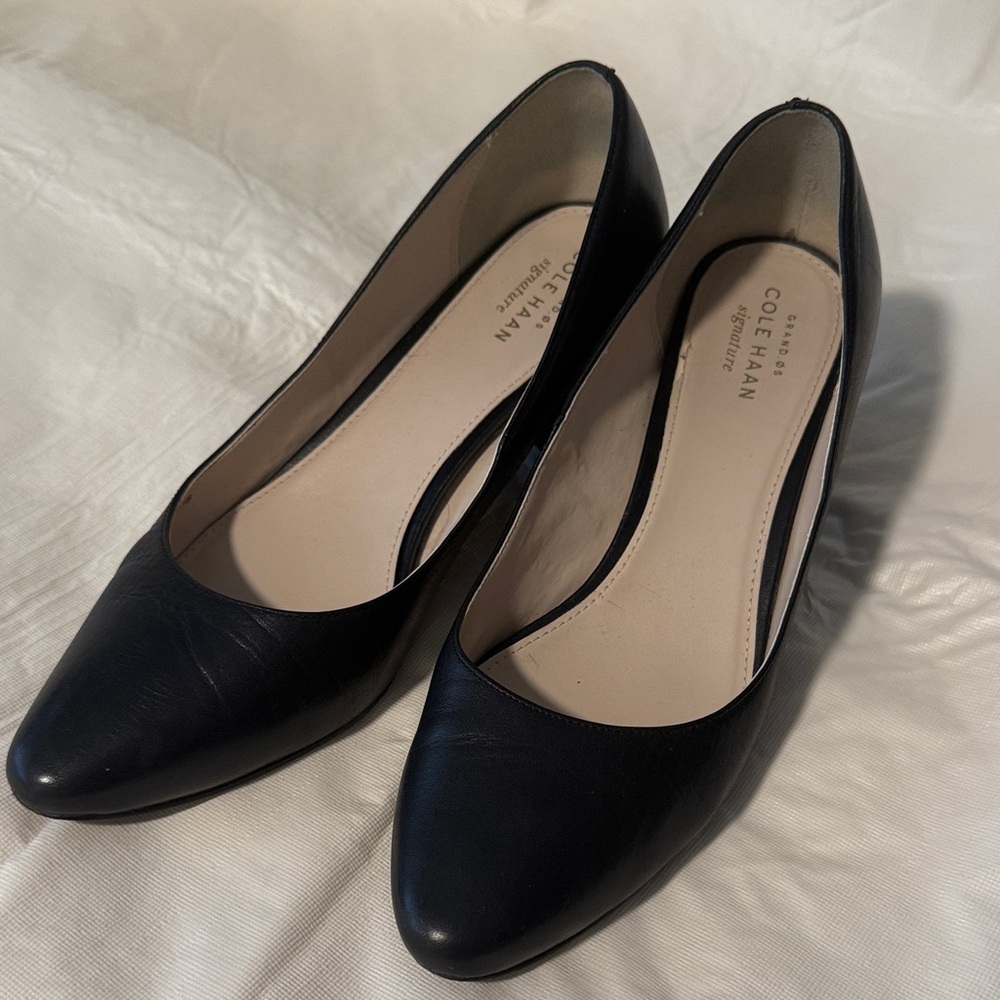 Cole Haan Women's Classic Black Heels